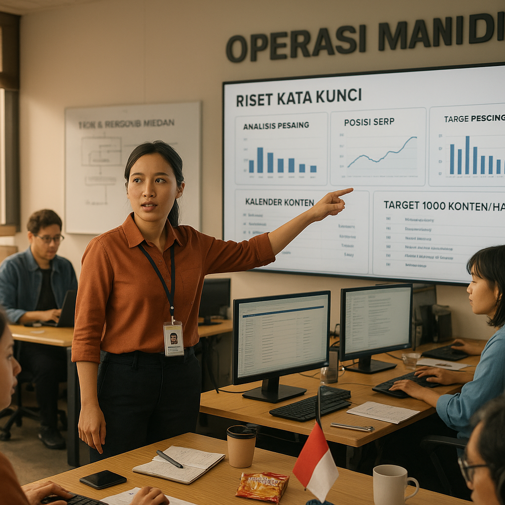 Kisah Mandiri Hasilkan 1.000 Konten SEO Per Hari di Tengah Penuh Tantangan