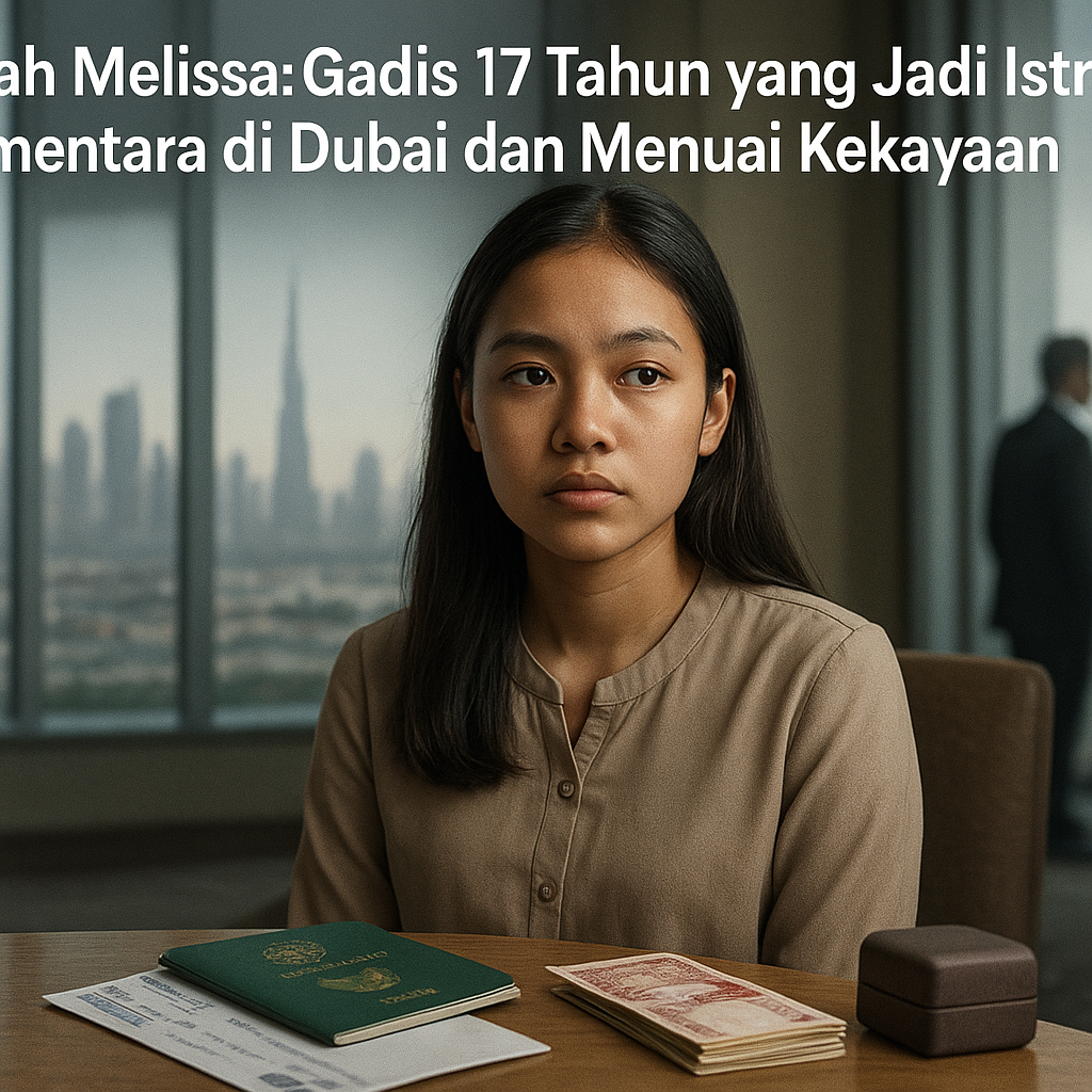 Kisah Melissa: Gadis 17 Tahun yang Jadi Istri Sementara di Dubai dan Menuai Kekayaan