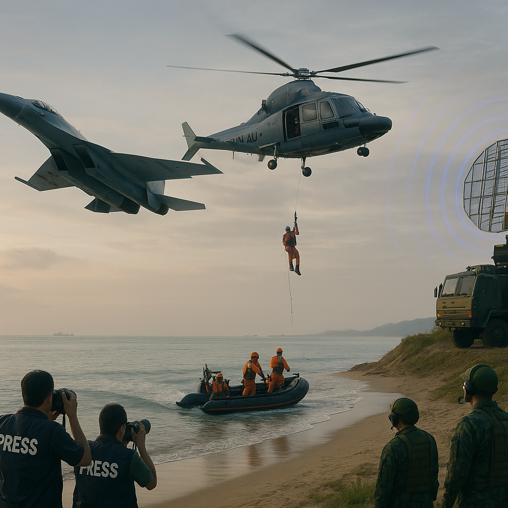 Latihan Sikatan Daya 2026 TNI AU Asah Kemampuan Pertahanan Vertikal dan Operasi SAR