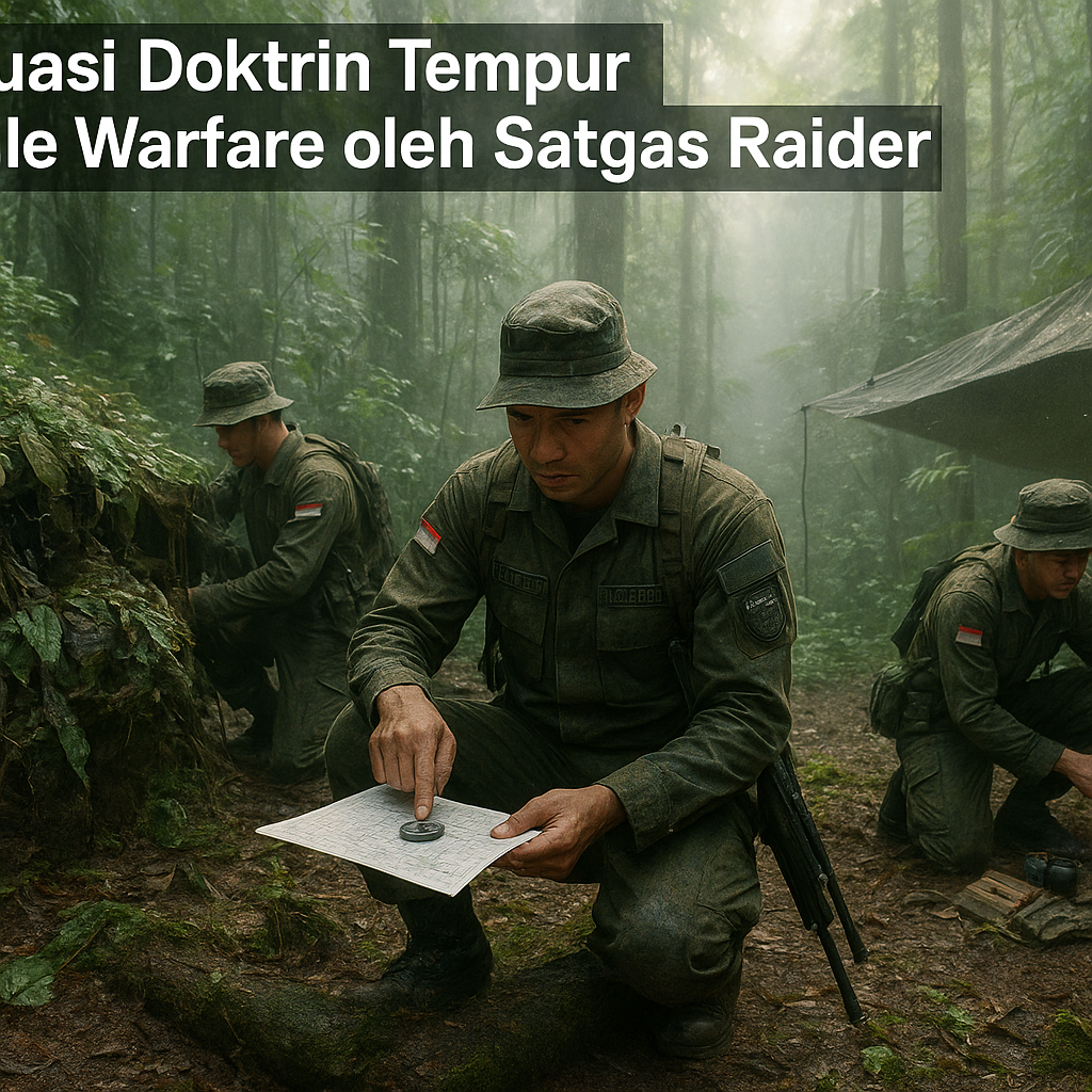 Evaluasi Doktrin Tempur Jungle Warfare oleh Satgas Raider