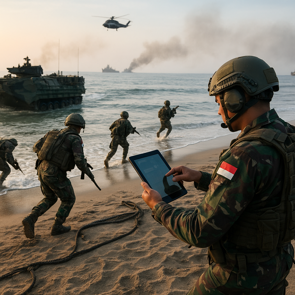 Prajurit Terbaik Marinir Disiapkan Ikuti Latihan Multilateral RIMPAC 2026 di Amerika Serikat