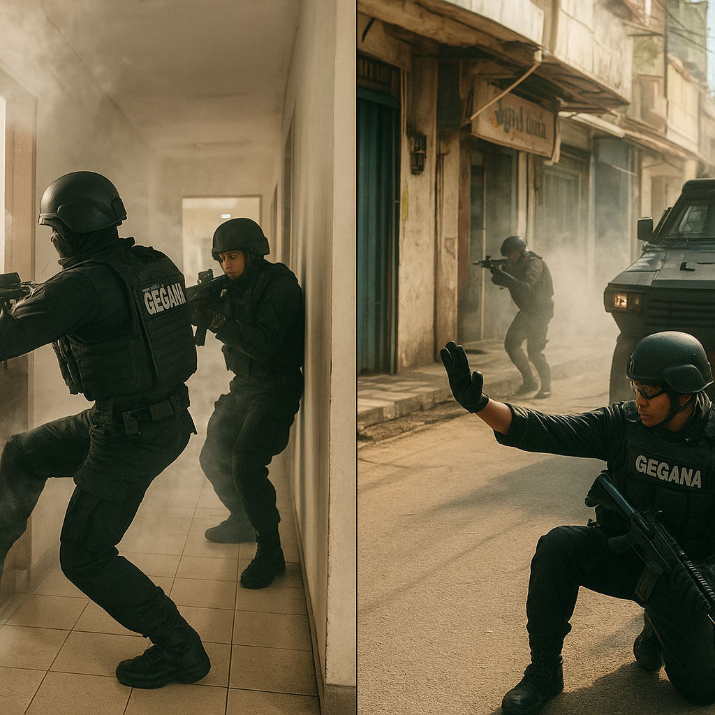 Bedah Taktik Urban Warfare oleh Satuan Gegana Brimob dalam Latihan Counter-Terrorism