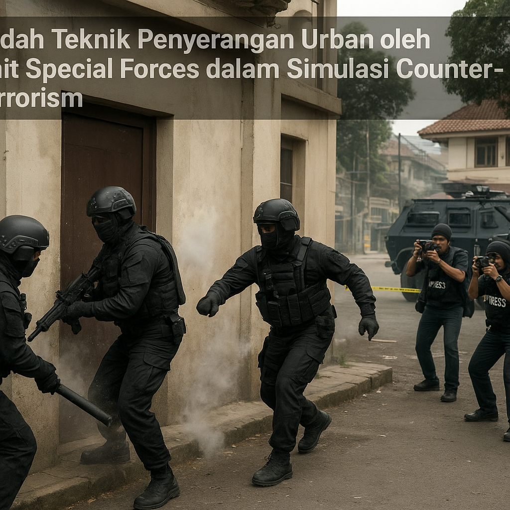 Bedah Teknik Penyerangan Urban oleh Unit Special Forces dalam Simulasi Counter-Terrorism