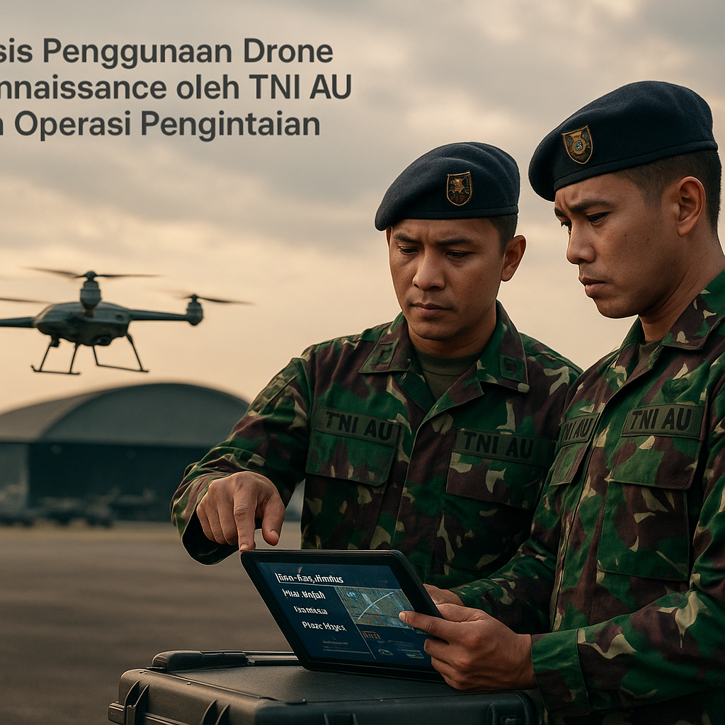 Analisis Penggunaan Drone Reconnaissance oleh TNI AU dalam Operasi Pengintaian