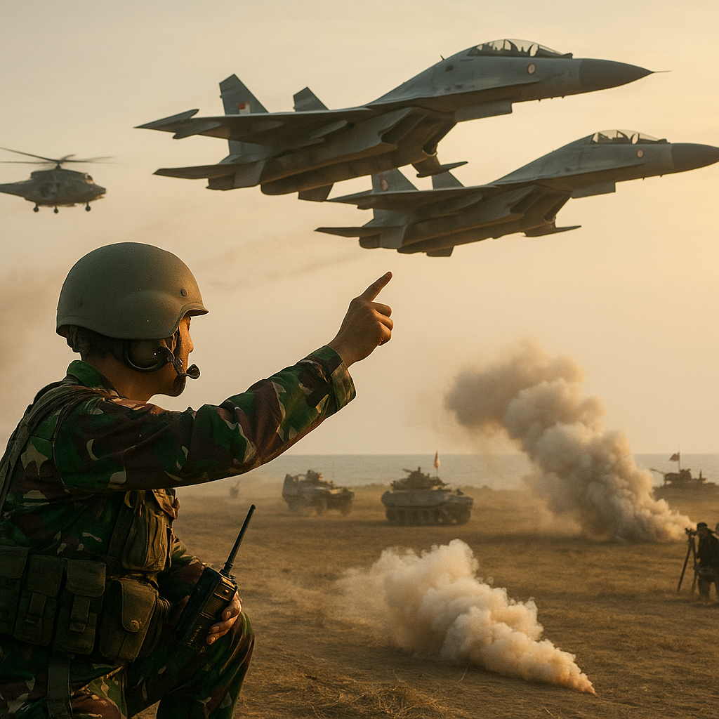 TNI AU Gelar Latihan Tempur 'Elang Perkasa 2026' dengan Fokus Manuver Udara-Serat Dukungan Udara Mendekat (Close Air Support)
