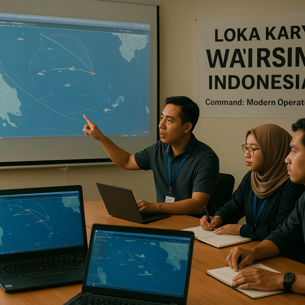 Komunitas WarSim Indonesia Gelar Loka Karya Simulasi Pertempuran Modern Menggunakan Software 'Command: Modern Operations'