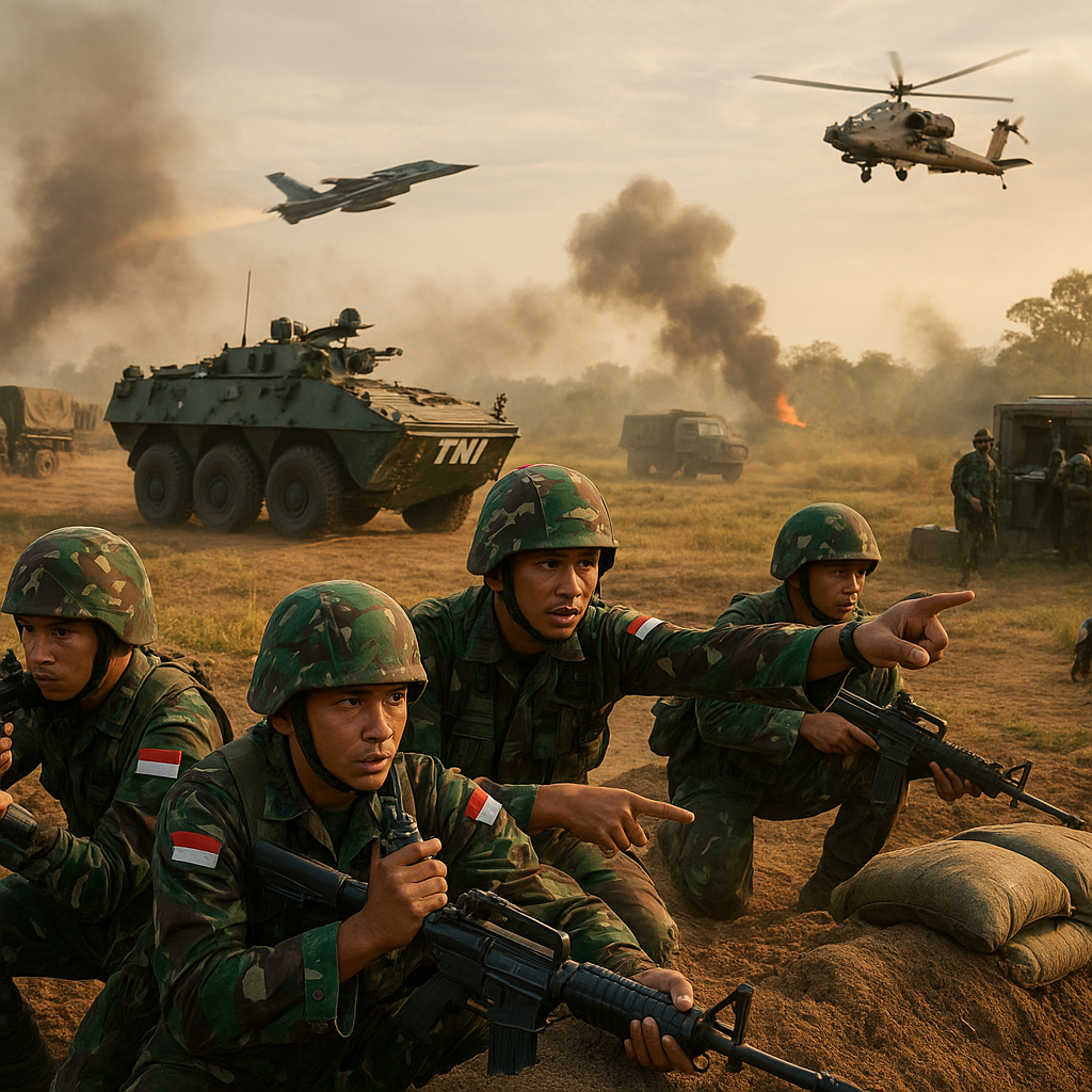 Penerapan Doktrin AirLand Battle dalam Latihan Tempur Gabungan TNI