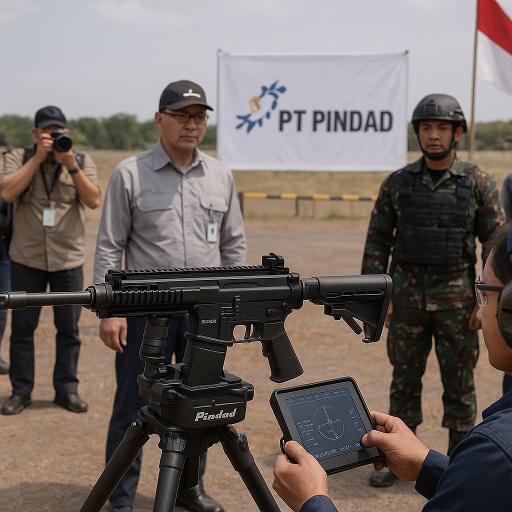 Pindad Perkenalkan Fitur Tembakan Kendali Jarak Jauh pada Senapan SS3-V7