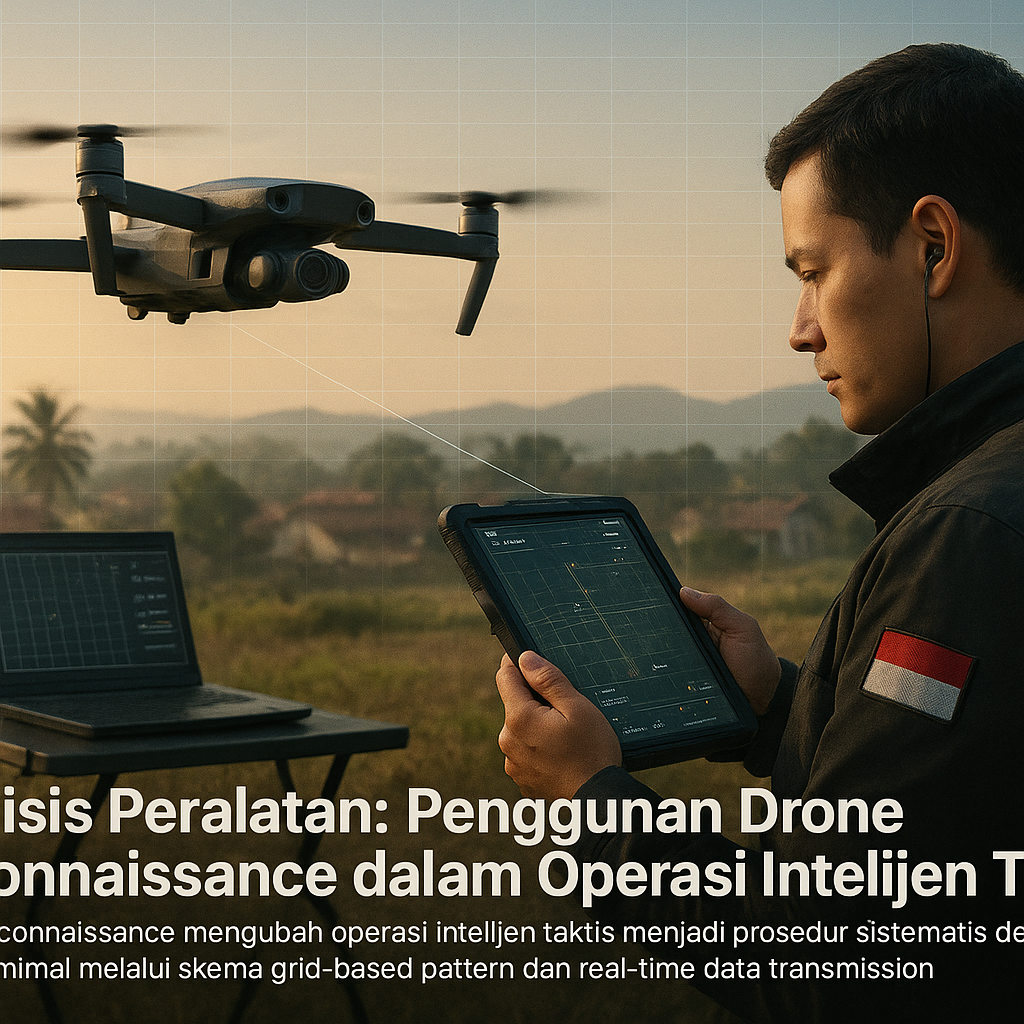 Analisis Peralatan: Penggunaan Drone Reconnaissance dalam Operasi Intelijen Taktis