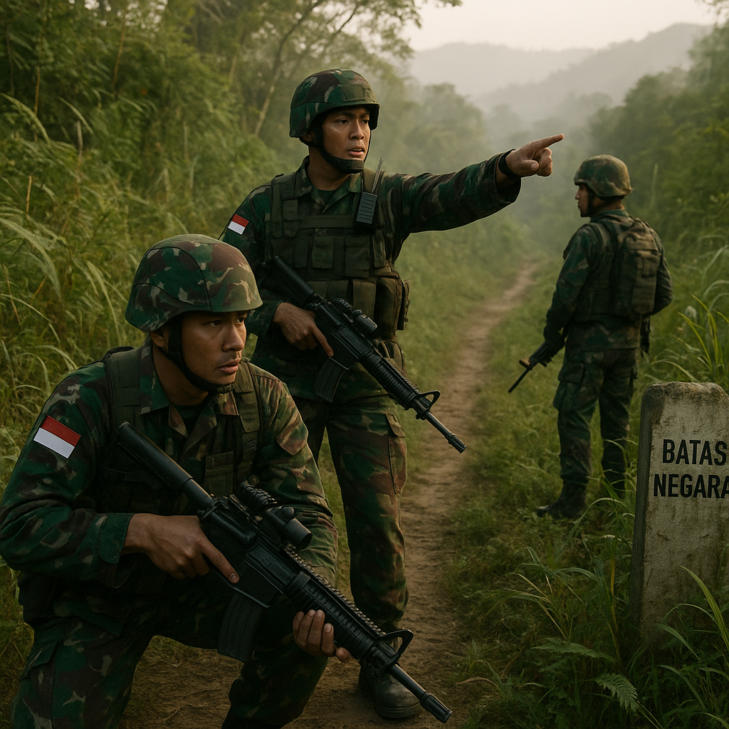 Teknik dan Formasi Patroli Perbatasan oleh Satuan TNI di Perbatasan RI-PNG: Skema Pengawasan dan Respons