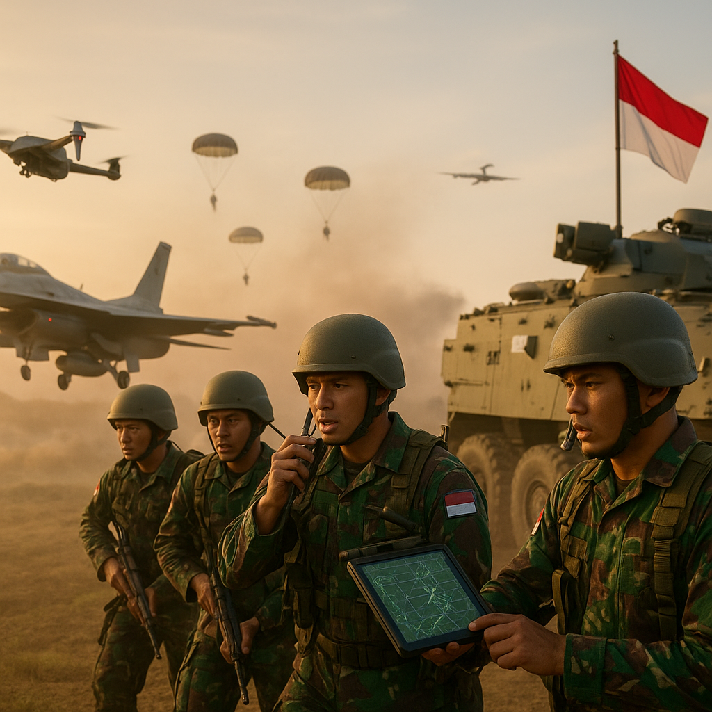 Bedah Taktik Serangan Udara-Tanah Terpadu (Air-Ground Operation) dalam Latihan Tempur TNI AU-AD