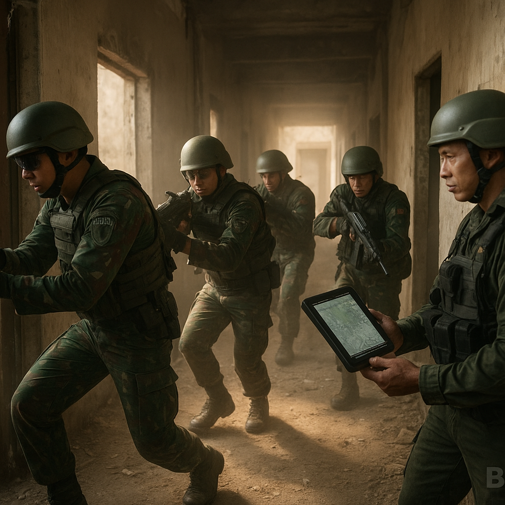 Taktik Urban Operation dalam Simulasi Latihan TNI AD: Analisis Clearing Procedures dan Room Entry Techniques