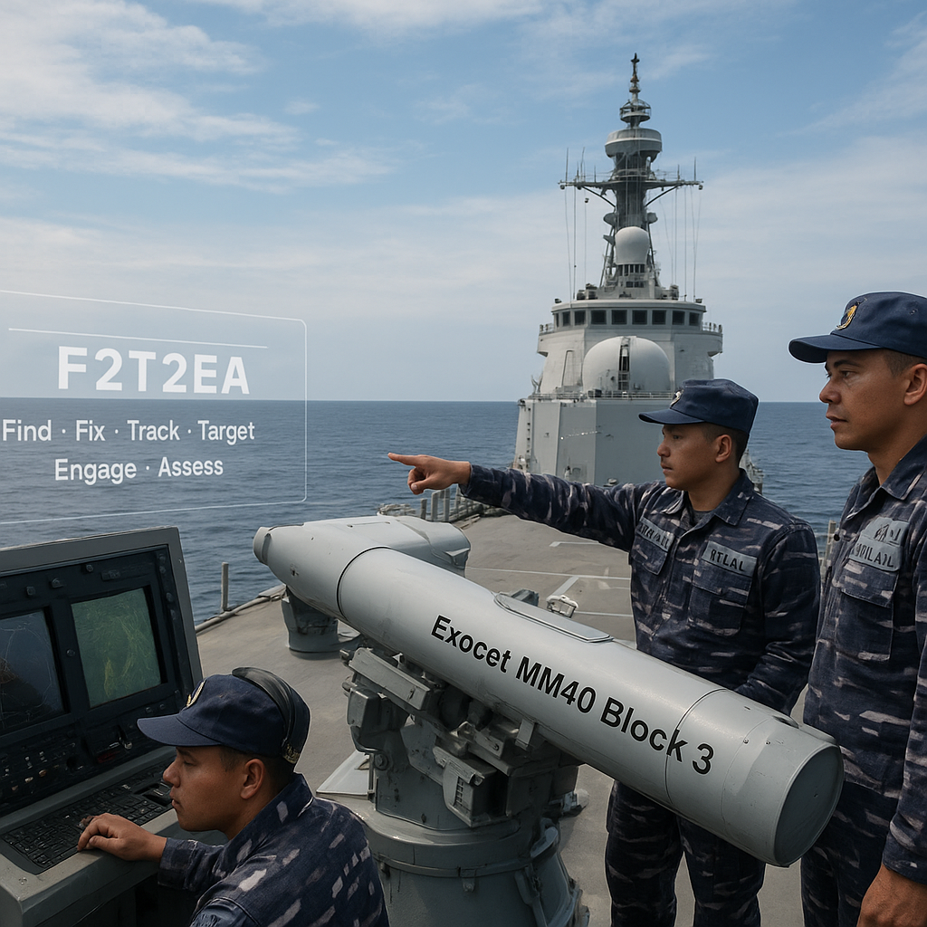 Analisis Prosedur Standar Pengoperasian Rudal Anti-Kapal Exocet MM40 Block 3 di KRI