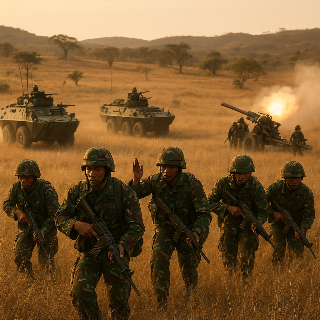 Latihan Brigade Infanteri 15: Penerapan Doktrin 'Combined Arms' dalam Serangan Terbuka di Savana Sumba