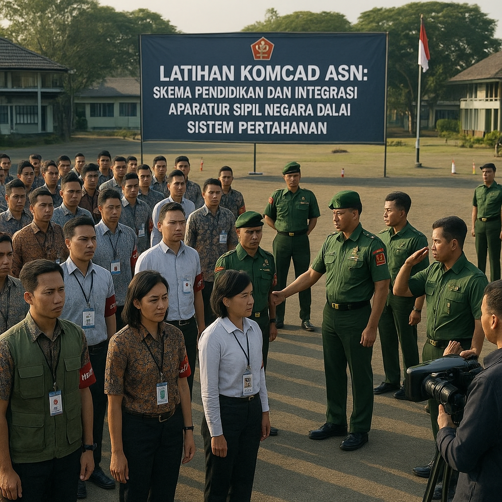 Latihan Komcad ASN: Skema Pendidikan dan Integrasi Aparatur Sipil Negara dalam Sistem Pertahanan