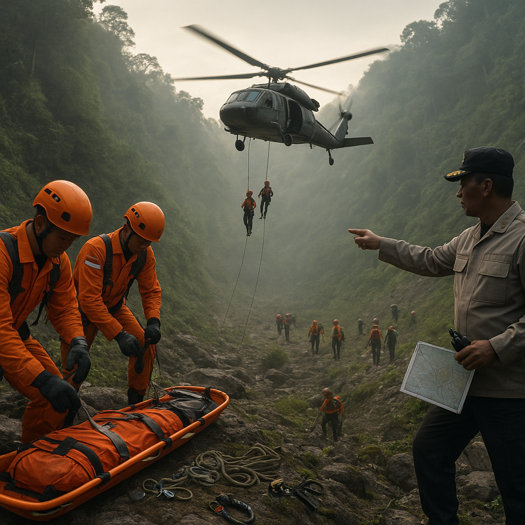 Bedah Taktik Tim SAR Gabungan dalam Operasi Pencarian dan Evakuasi di Medan Ekstrem