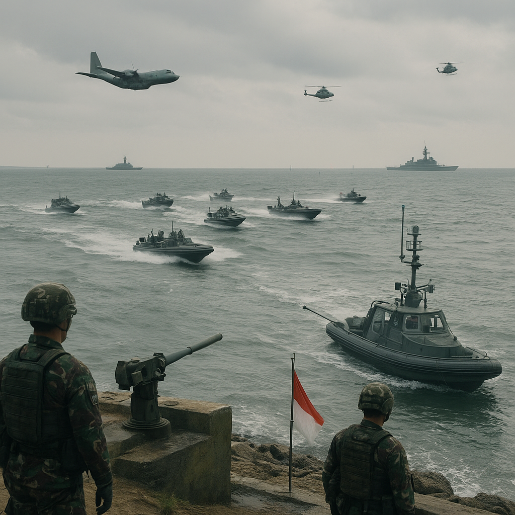 Analisis Penerapan Doktrin Pertahanan Laut Berlapis ALRI di Selat Malaka