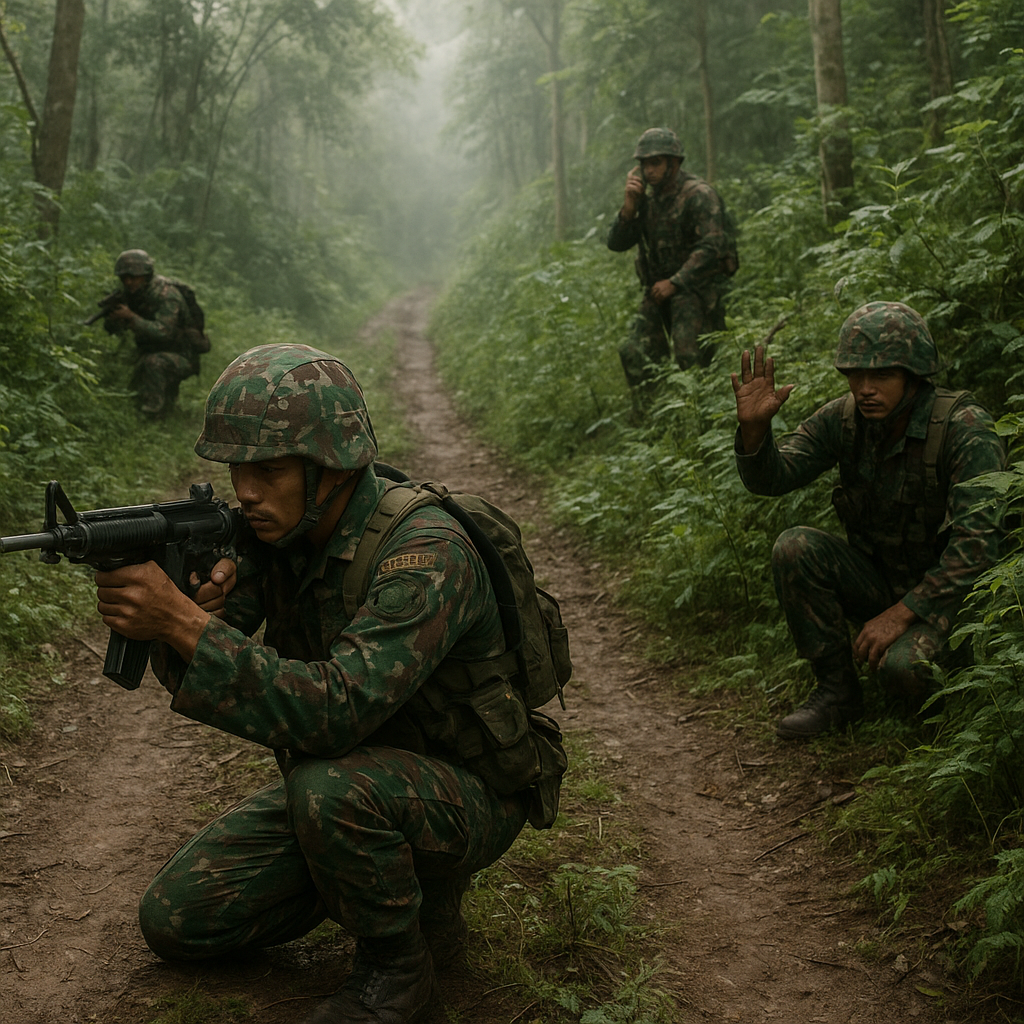 Bedah Taktik Operasi Penyergapan oleh Infanteri TNI AD di Medan Hutan