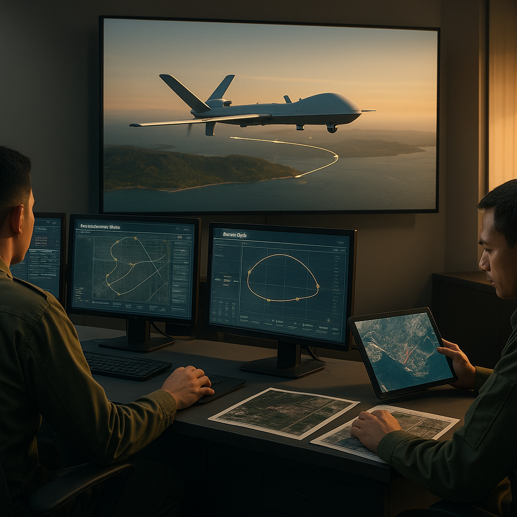 Prosedur Standar Operasi Pengintaian Udara (ISR) Menggunakan UAV MALE