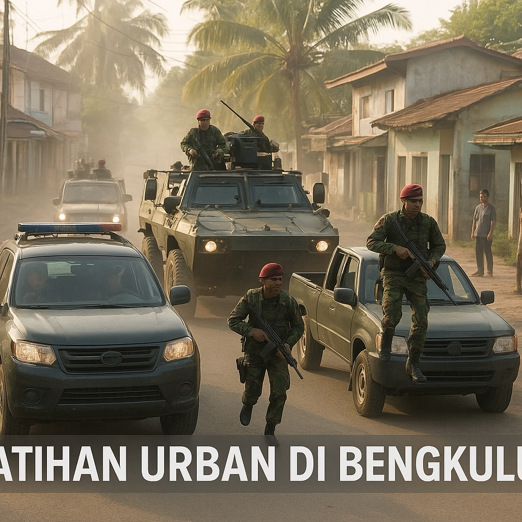 Tactical Mobility Kopassus: Penggunaan Kendaraan Taktis dalam Urban Operation