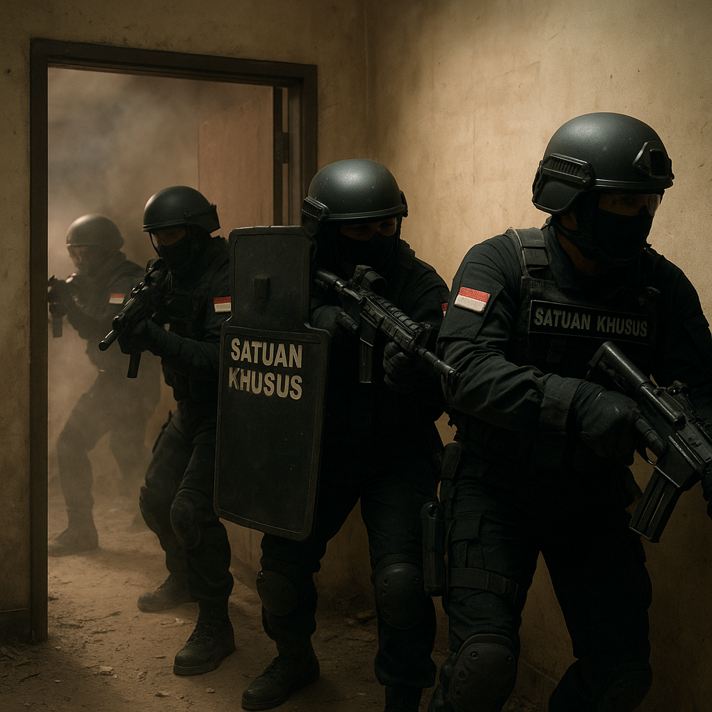 Analisis Taktik Operasi Pembebasan Sandera oleh Satuan Khusus: Formasi dan Prosedur CQB