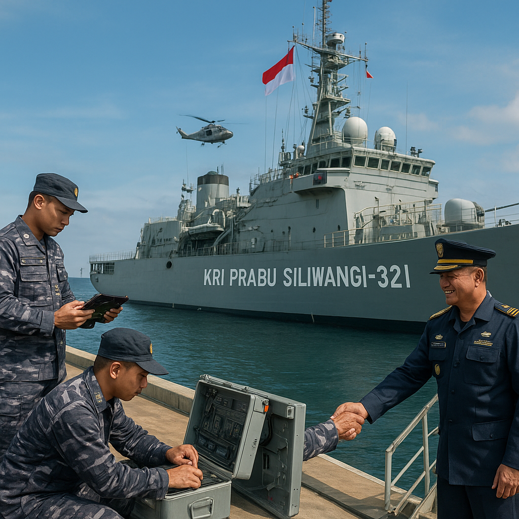 KRI Prabu Siliwangi-321 Tiba: Perkuat Armada Laut Nusantara
