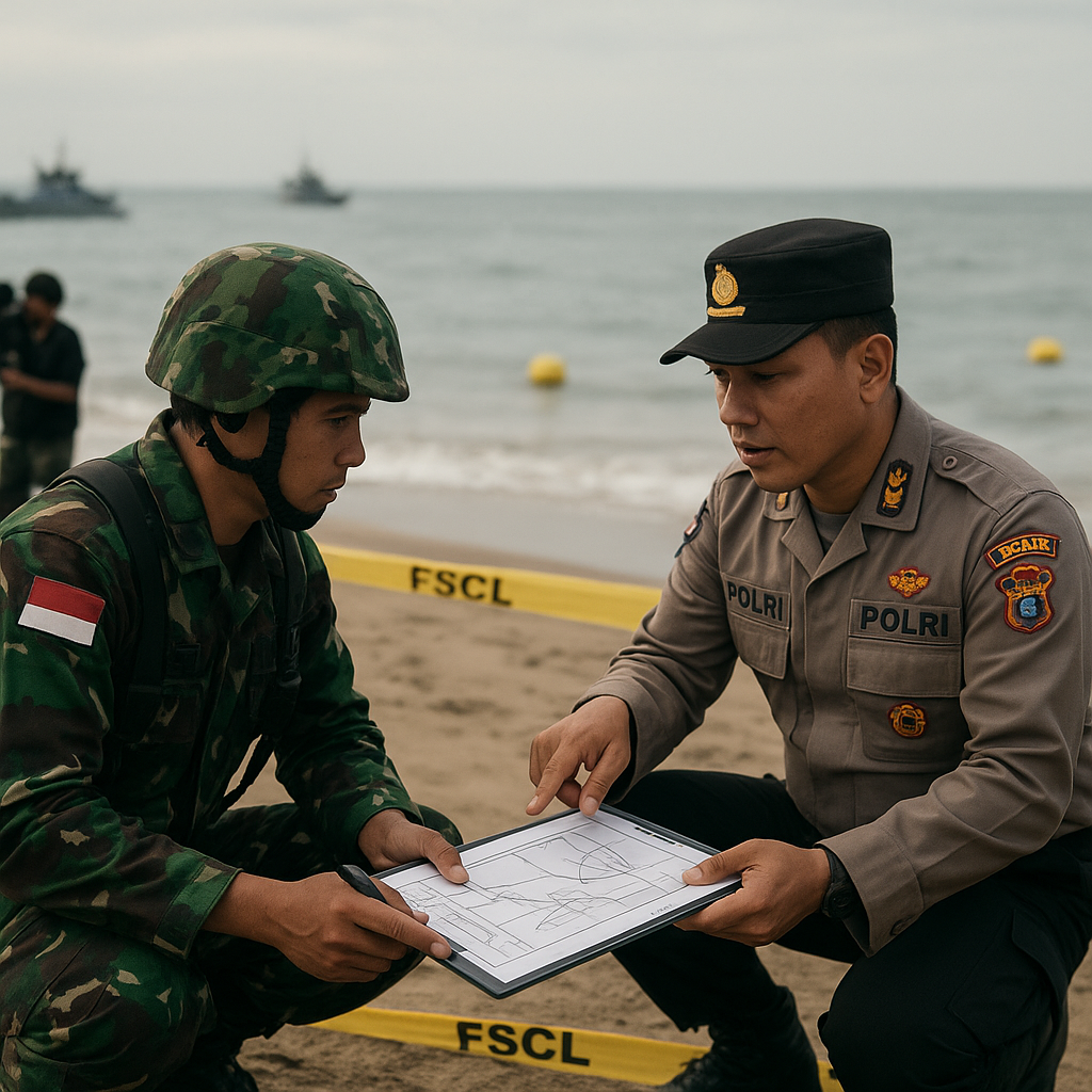 Latihan Tempur Gabungan TNI-Polri Pesisir Sumut Uji Koordinasi Baku Tembak