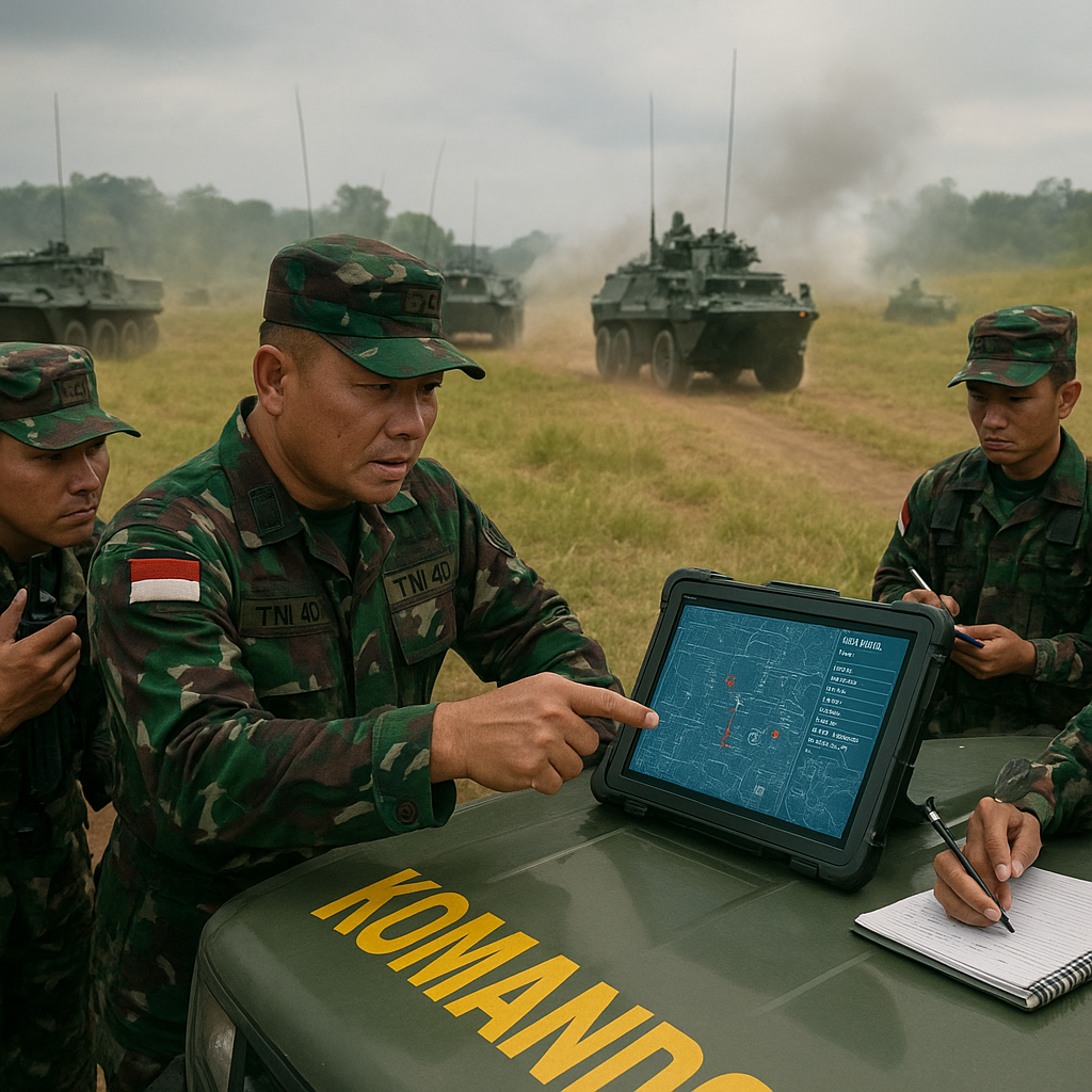 Evaluasi Kinerja Sistem Komando dan Kendali Batalyon Mekanis TNI AD pada Latihan Lapangan