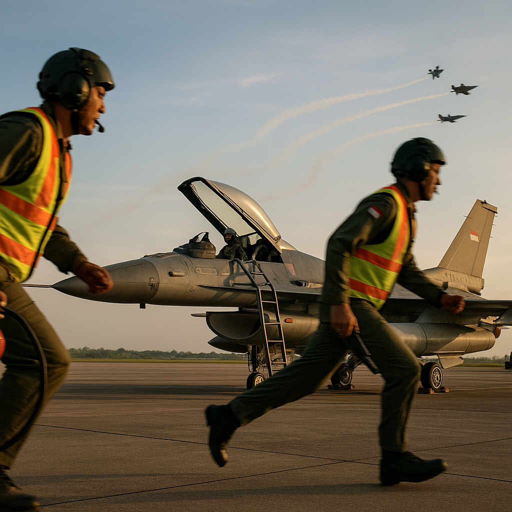 TNI AU Gelar Latihan 'Elang Peduli', Bedah Manuver Quick Reaction Alert (QRA) Pesawat Tempur
