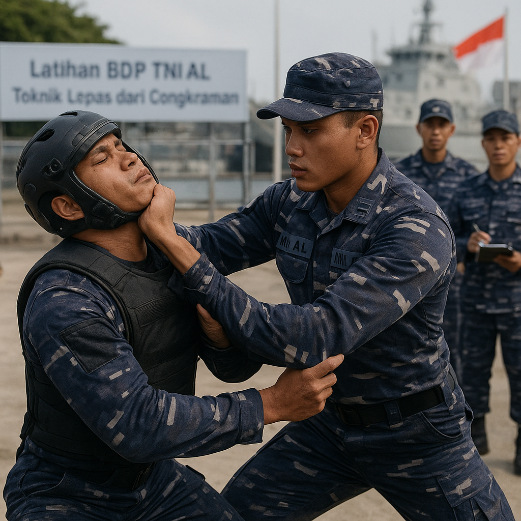 Bedah Taktik Bela Diri Prajurit (BDP): Teknik Lepas dari Cengkraman Musuh pada Jarak Sangat Dekat