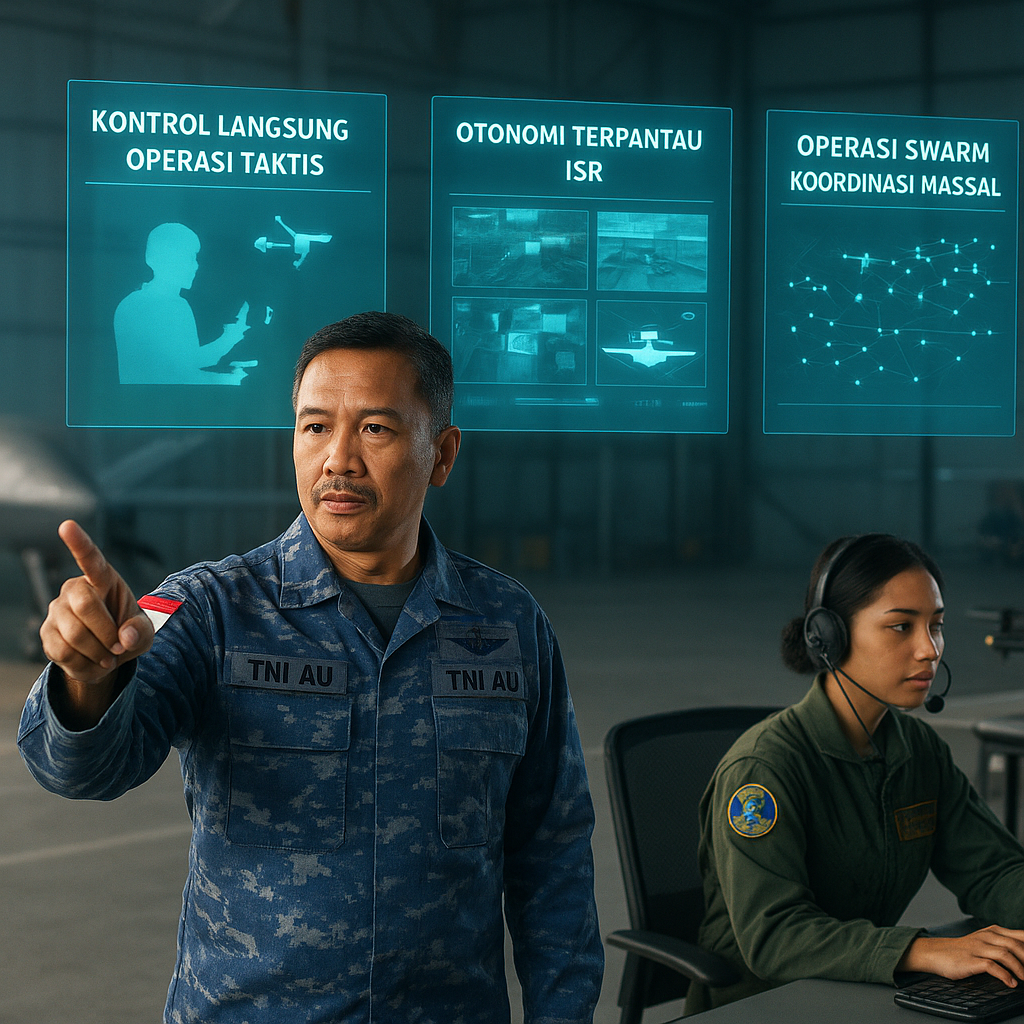 Integrasi Drone dalam Doktrin TNI AU: Skema Command and Control