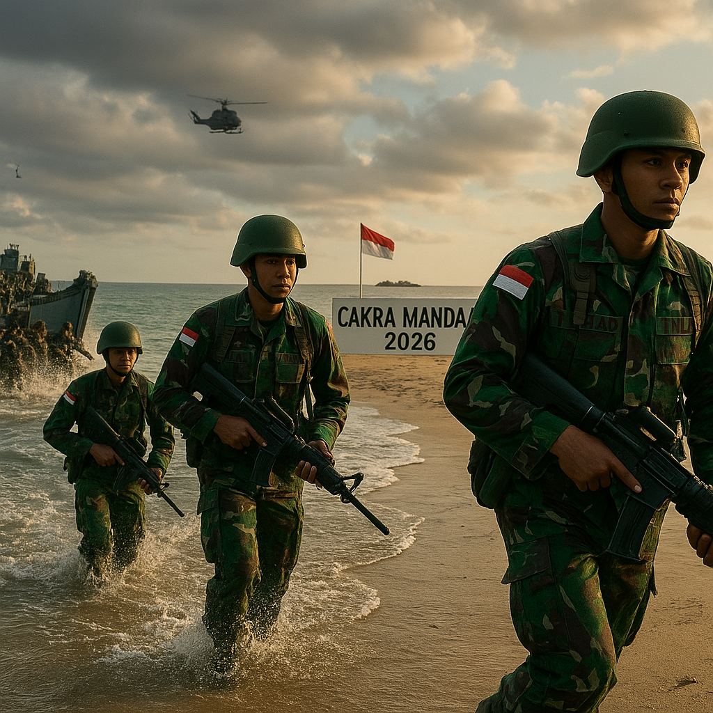 TNI AD Gelar Latihan Operasi Gabungan 'Cakra Mandala 2026' di Natuna