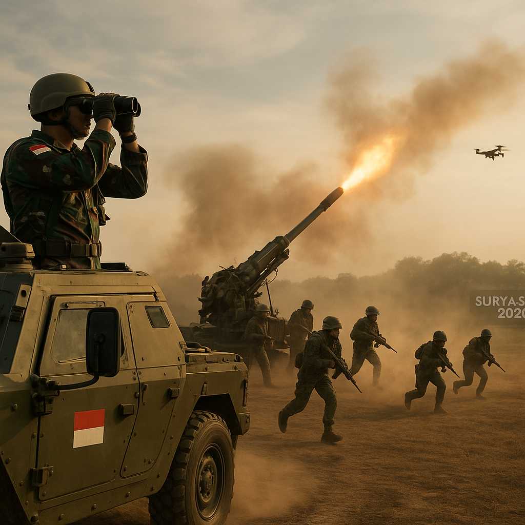 Bedah Taktik Combined Arms Operation dalam Latihan 'Surya Sakti 2026'