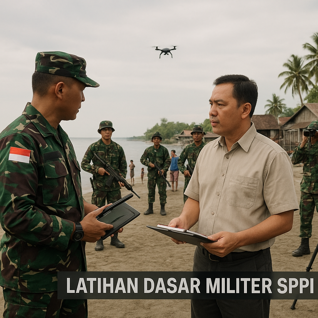 Istana: Latihan Militer Kopdes dan Kampung Nelayan Tetap Lanjut