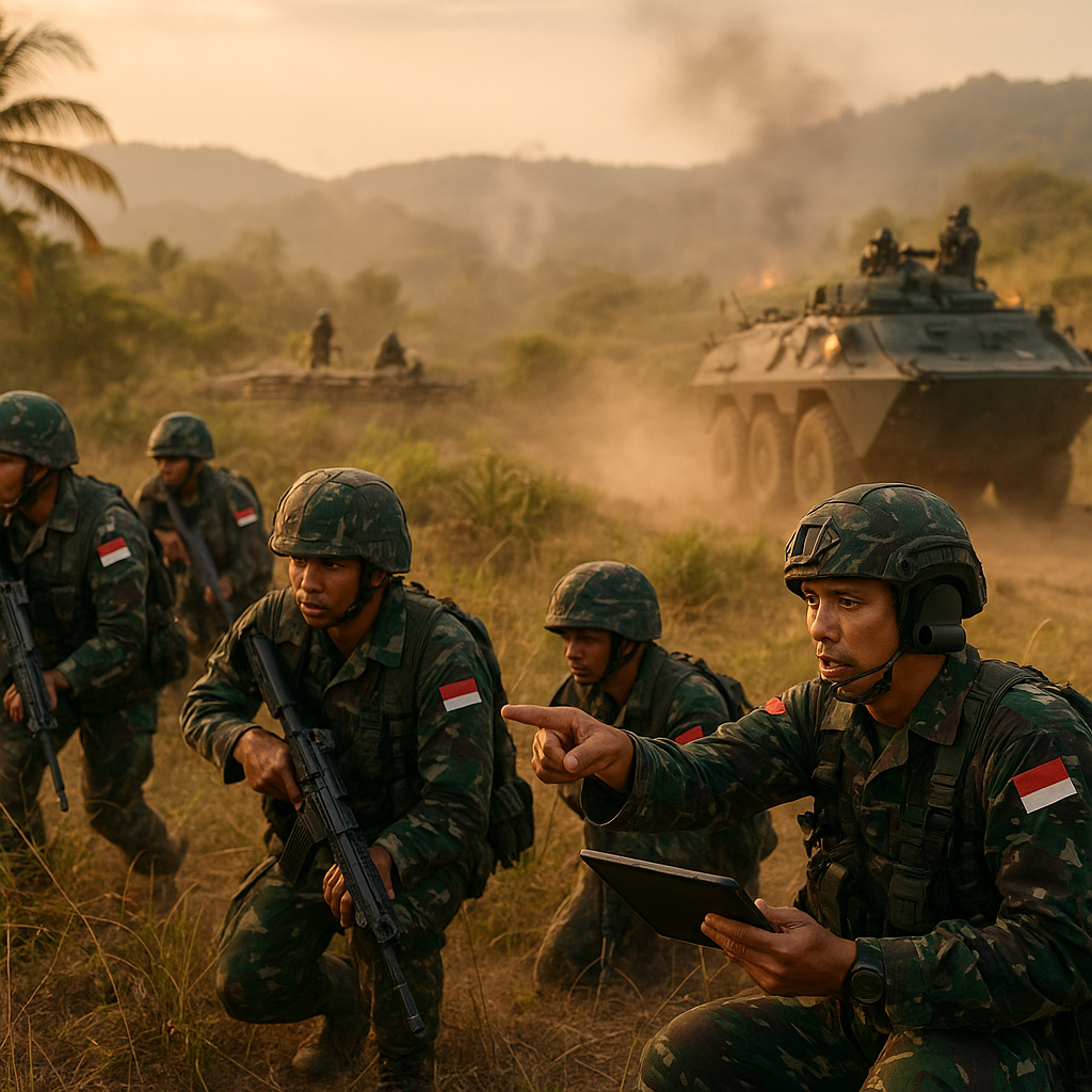 Analisis Doktrin Tempur Darat TNI AD: Dari Batalyon Tempur Hingga Satuan Pemukul