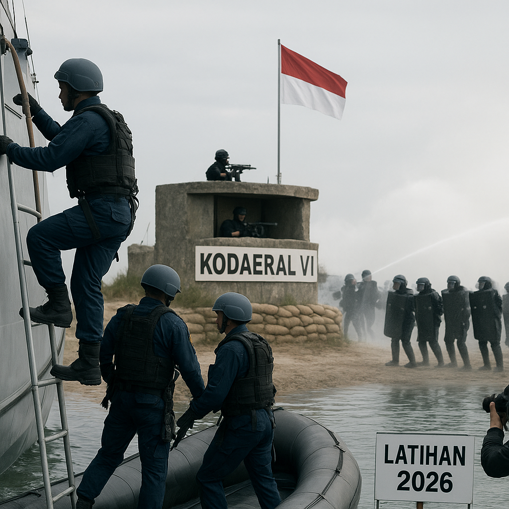 Kodaeral VI Gelar Latihan VBSS, Hanlan, dan Dakhura 2026