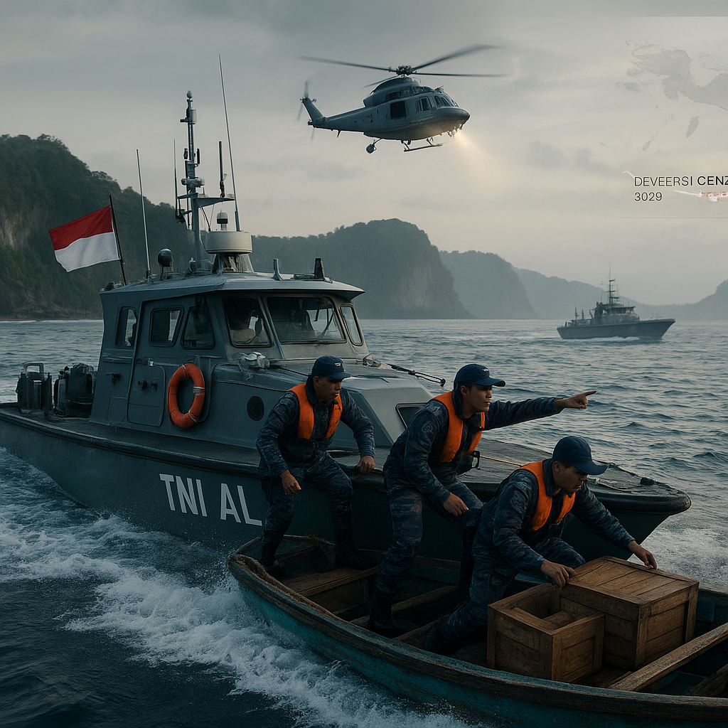 TNI AL Gelar Operasi Cenderawasih Jaya 2026 di Perairan Utara Papua untuk Tekan Penyelundupan