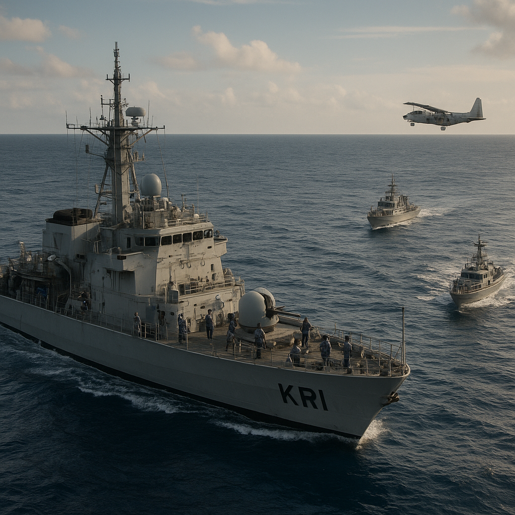 Komando Armada III Gelar Operasi Cenderawasih Jaya III di Perairan Samudera Pasifik