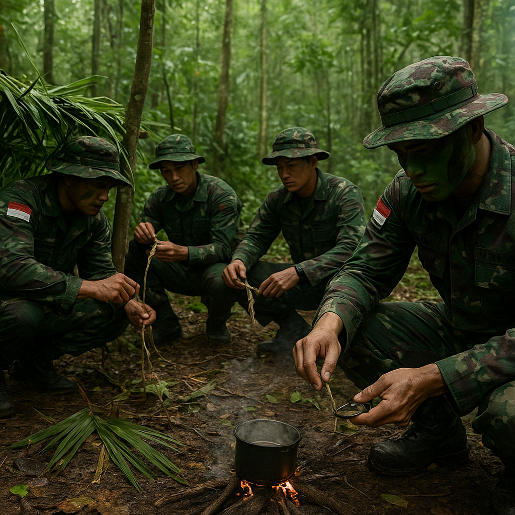 Korps Marinir ajarkan Bertahan Hidup di Hutan pada RIMPAC 2026