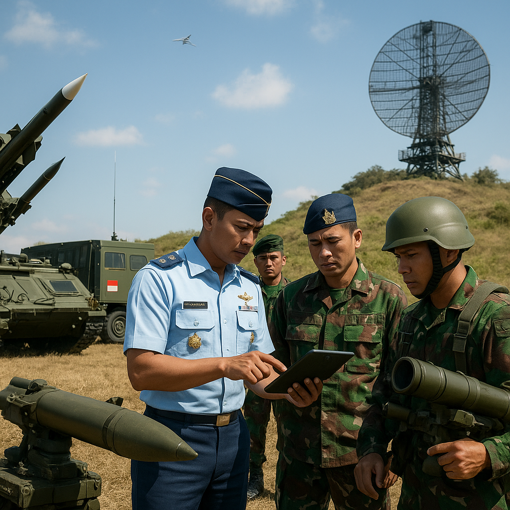 Simulasi Pertahanan Udara Integratif: Latihan Sharp Knife 2025 TNI AU dan AD