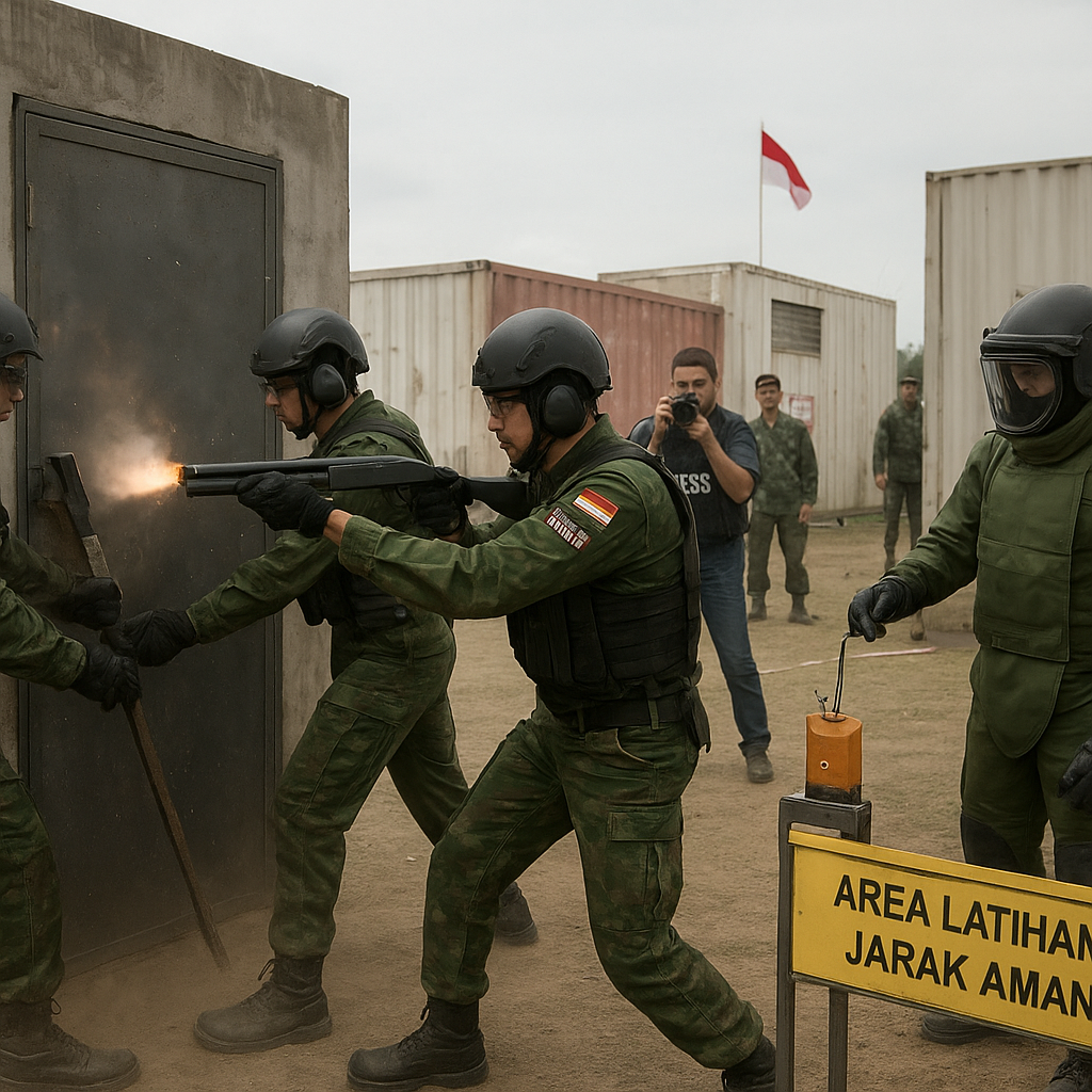Teknik dan Prosedur Breaching dalam Latihan Close Combat Korps Marinir