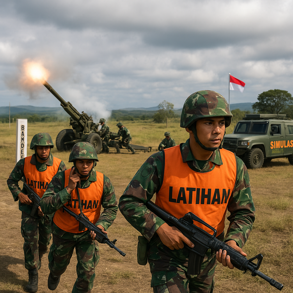 Simulasi Cross-Border Operation TNI AD di Perbatasan: Analisis Manuver dan Koordinasi