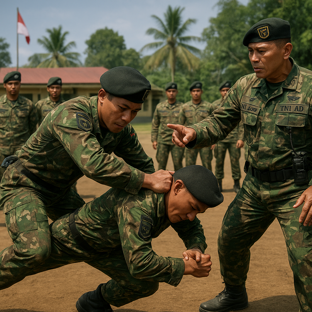 Bedah Teknik Bela Diri Militer (BDM) yang Diterapkan Batalyon Raider TNI AD
