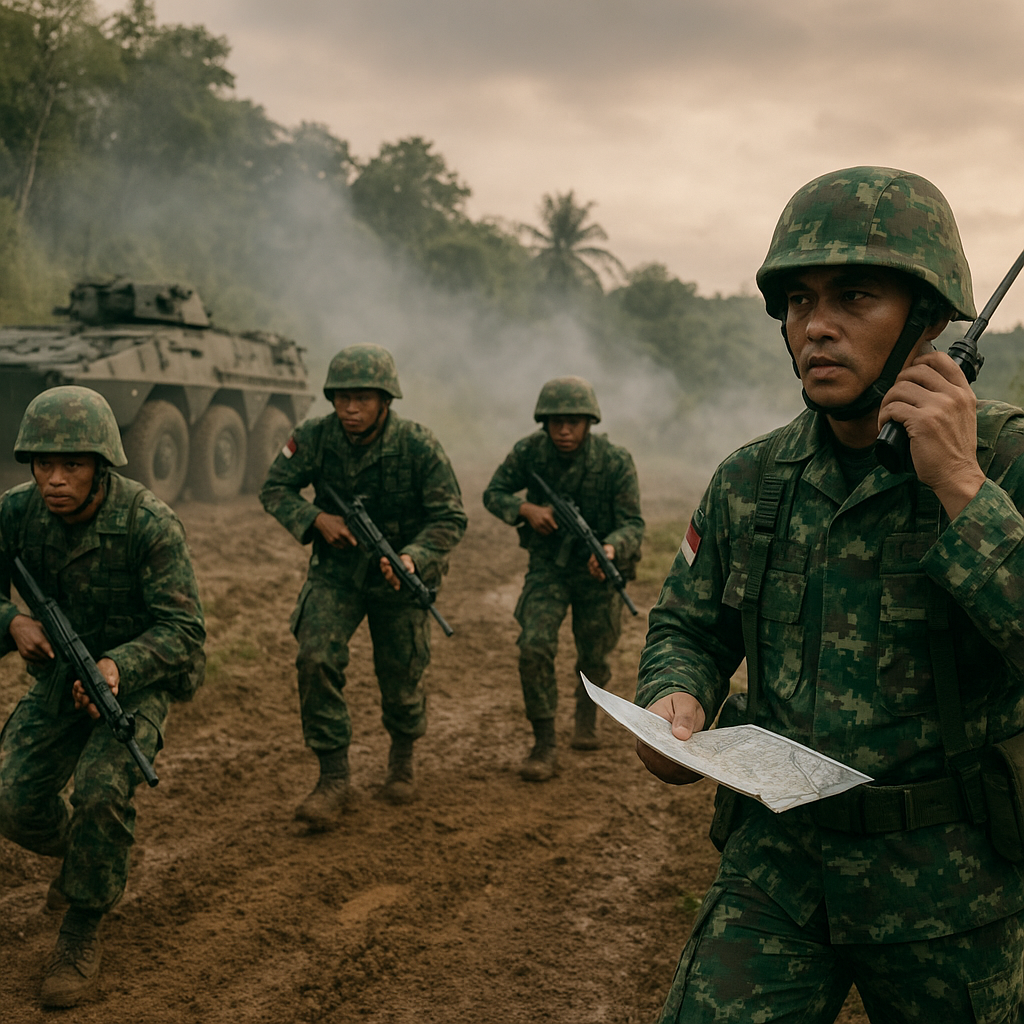 Evaluasi Latihan Tempur Battalion Test Exercise (Battlex) Brigade Infanteri di Sumatera