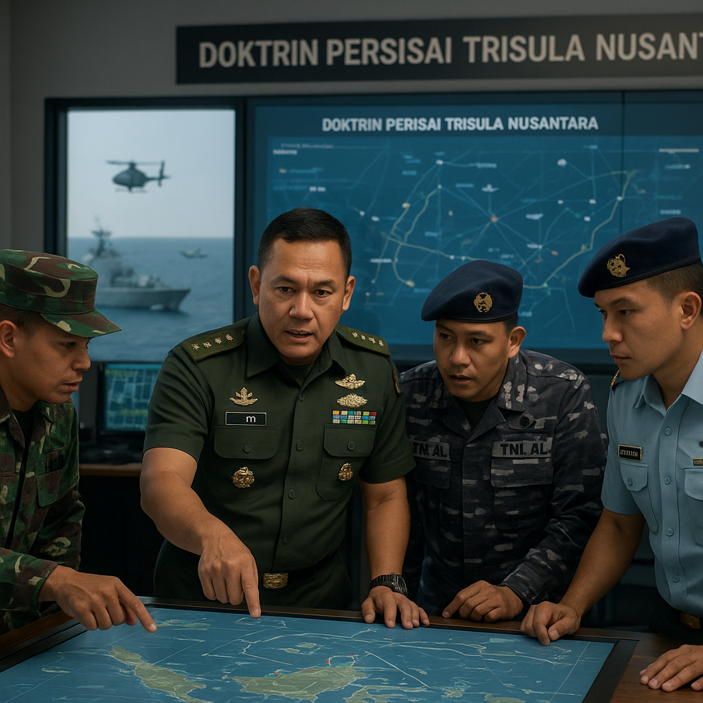 Doktrin Perisai Trisula Nusantara Diterapkan dalam Operasi Militer Perang dan Selain Perang