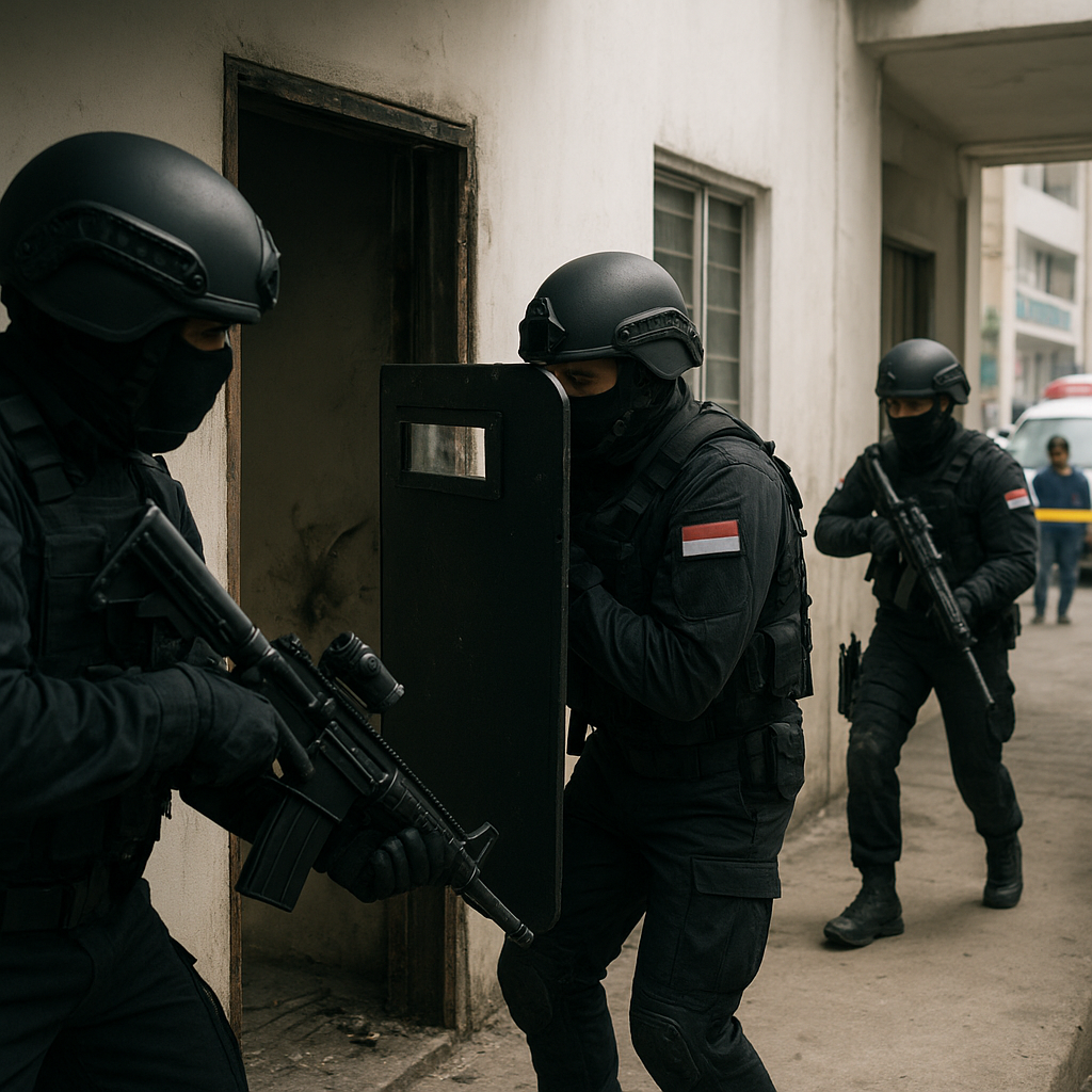 Bedah Taktik Urban Warfare: Teknik Clearing Gedung Bertingkat oleh Satuan Khusus TNI