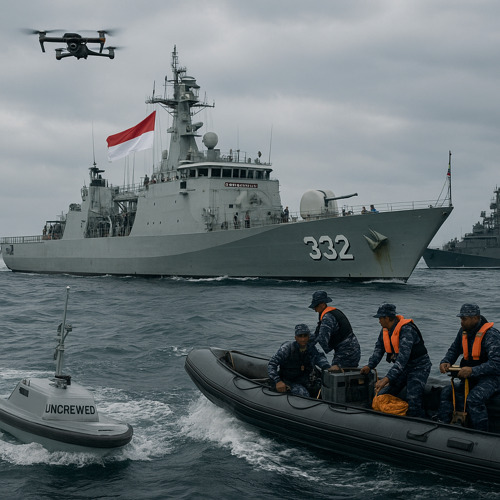 Orruda 2026: TNI AL Kirim Kapal Perang ke Rusia Jajal Cara Jinakkan Drone Laut