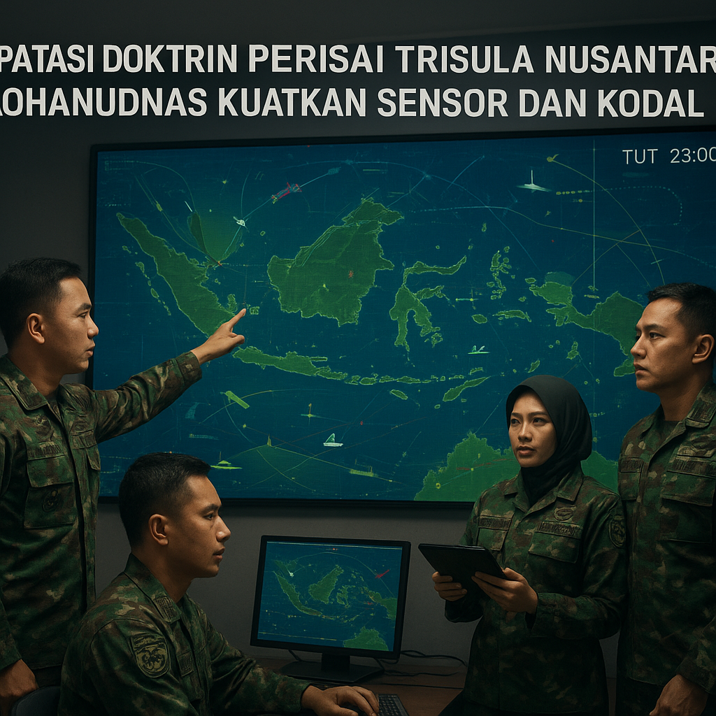 Adaptasi Doktrin Perisai Trisula Nusantara, Kohanudnas Kuatkan Sensor dan Kodal
