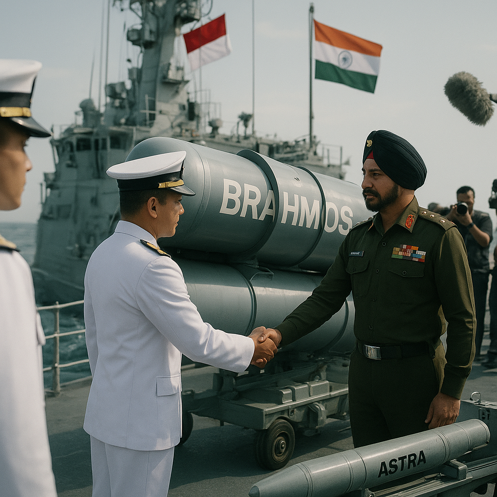 Babak Baru Kerja Sama Pertahanan Indonesia-India, RI Beli Rudal BrahMos dan Astra