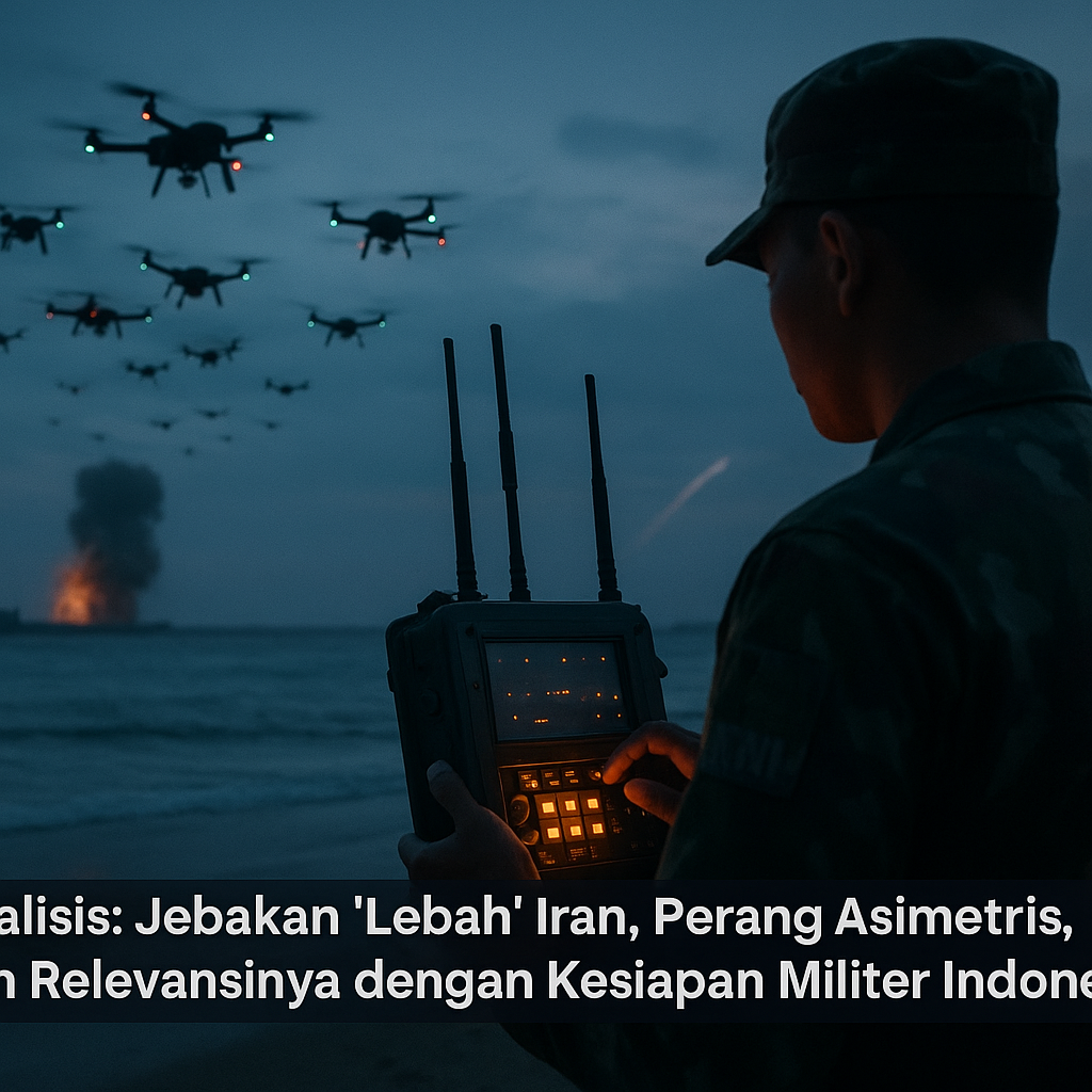 Analisis: Jebakan 'Lebah' Iran, Perang Asimetris, dan Relevansinya dengan Kesiapan Militer Indonesia